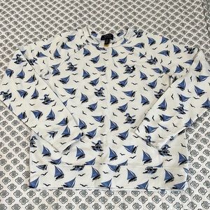 Polo Ralph Lauren sailboat bear print french terry sweatshirt (boys)